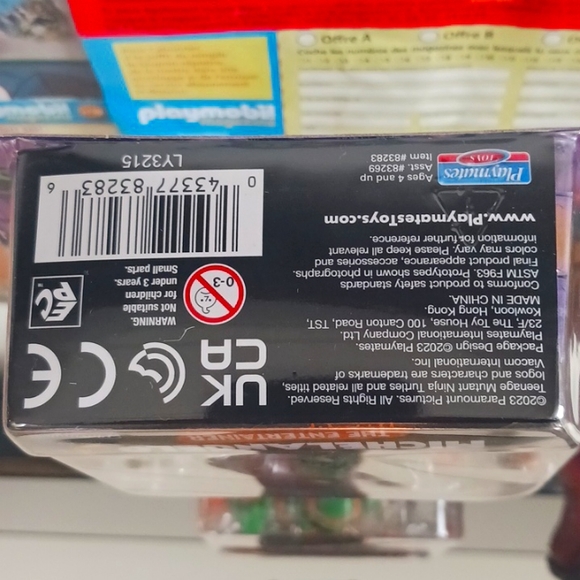 Nickelodeon Michelangelo The Entertainer TMNT-Playmates Toy,OneSize,Green Orange - Picture 7 of 7